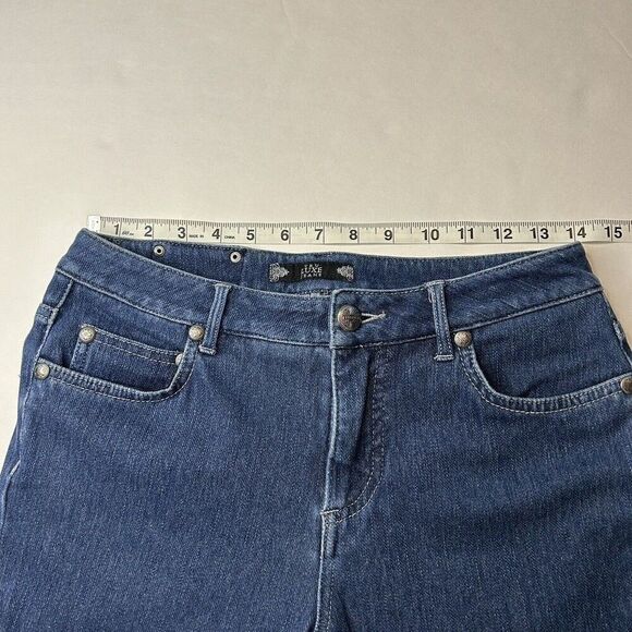 TRU LUX Women's Blue Denim Jeans Skinny Mid-Rise Size 28/6 Pants - Picture 8 of 10